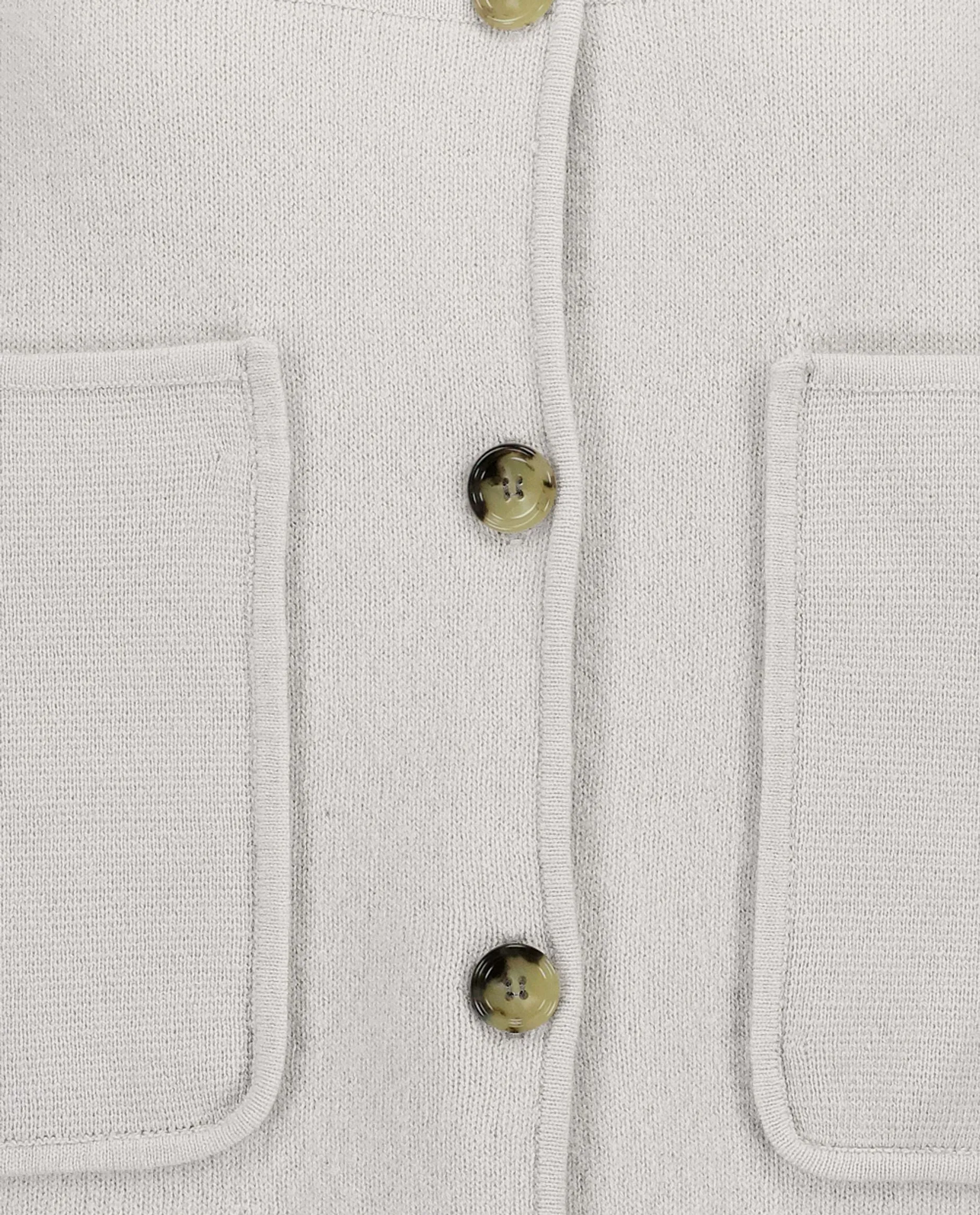 Jacket aus Cashmere-Mischung in Grau