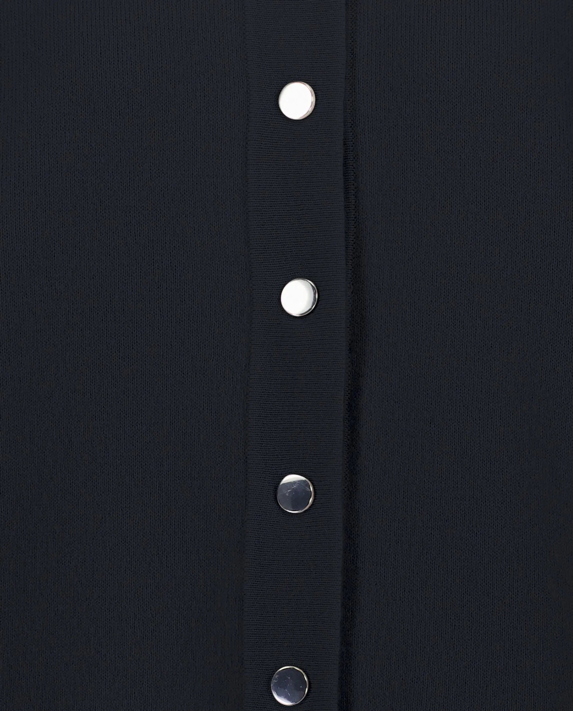 Jacket aus Cashmere-Mischung in Navy