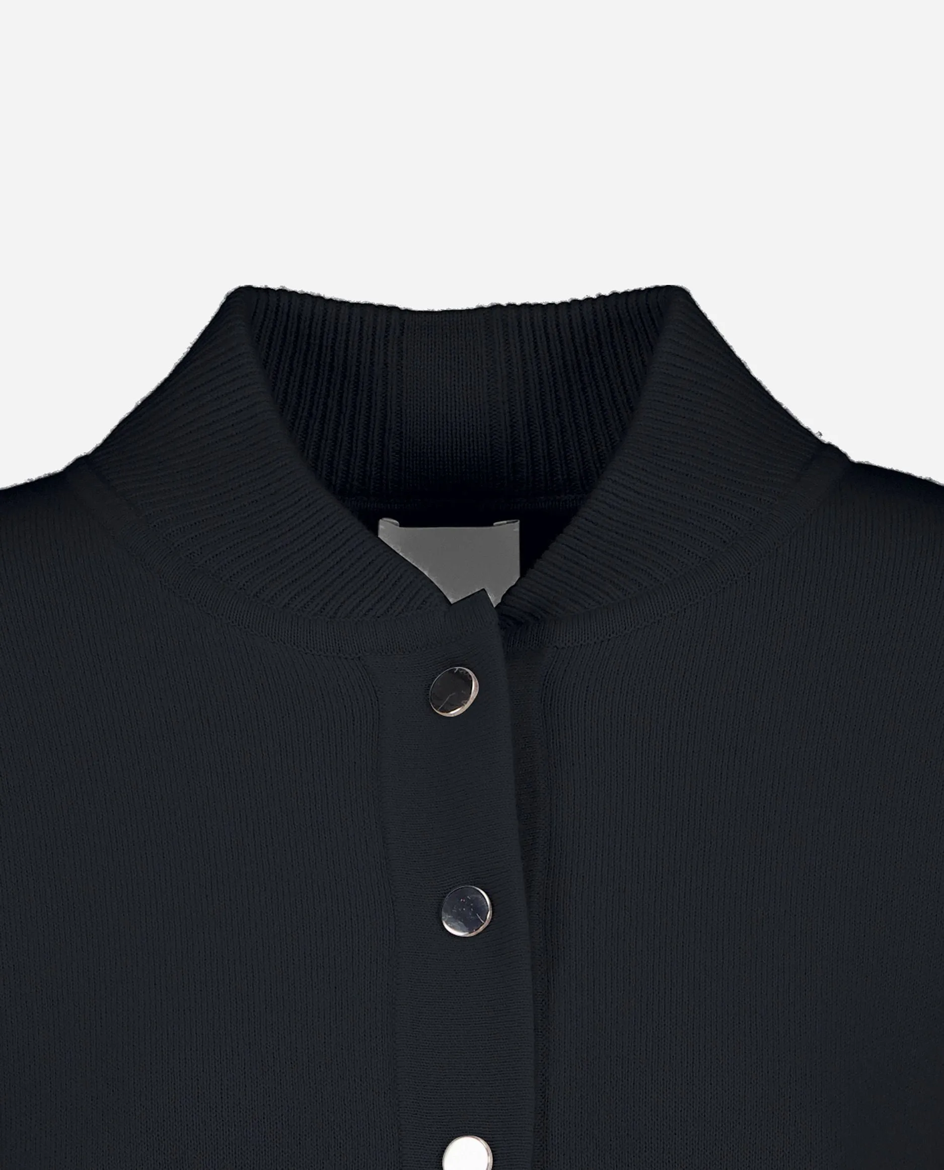 Jacket aus Cashmere-Mischung in Navy