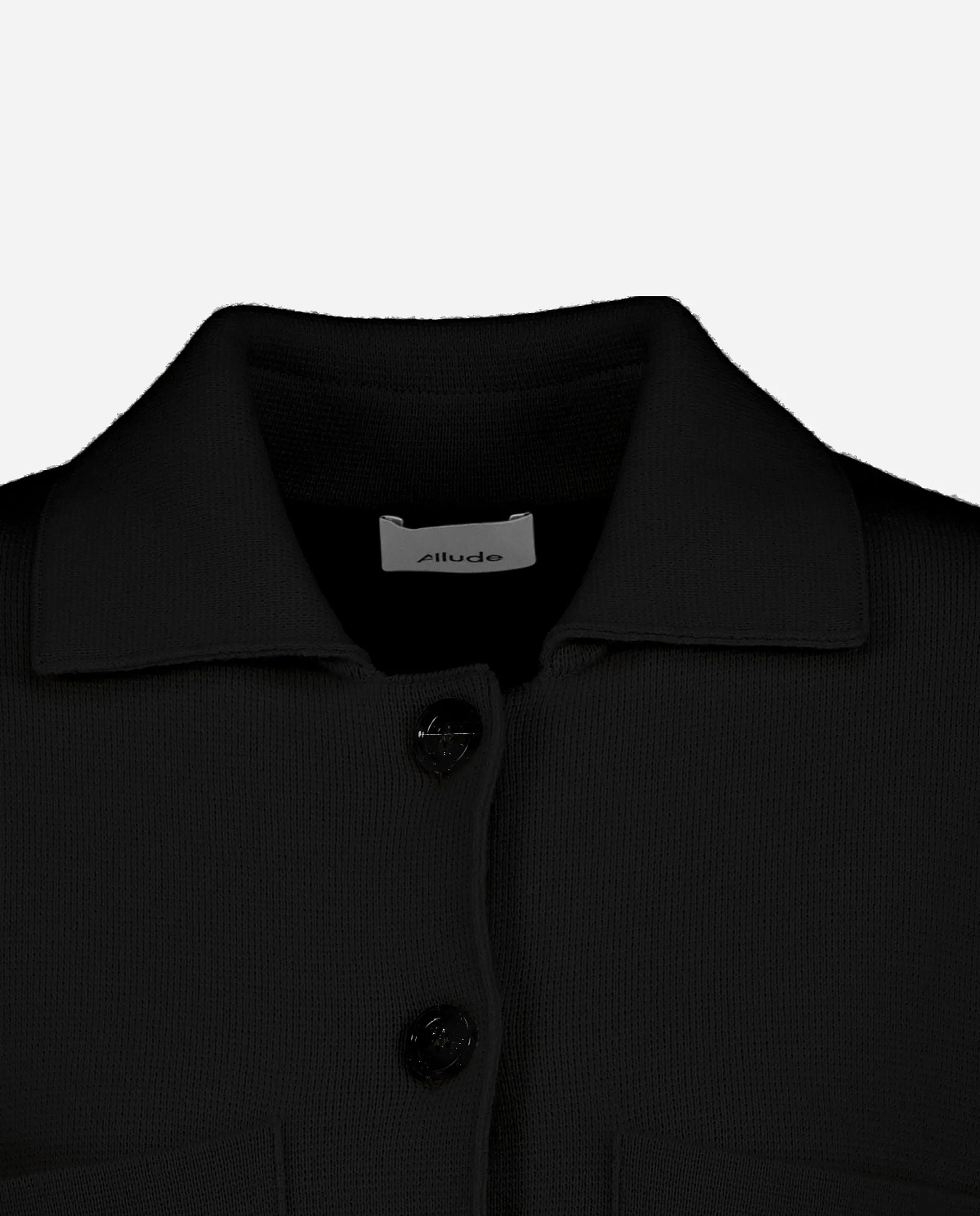 Jacket aus Cashmere-Mischung in Schwarz
