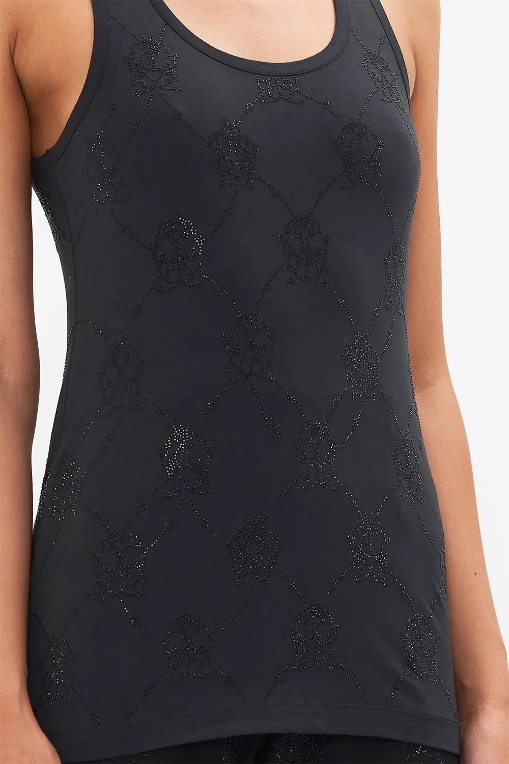 JERSEY SCOOP NECK TANK TOP AMSTERGLAM