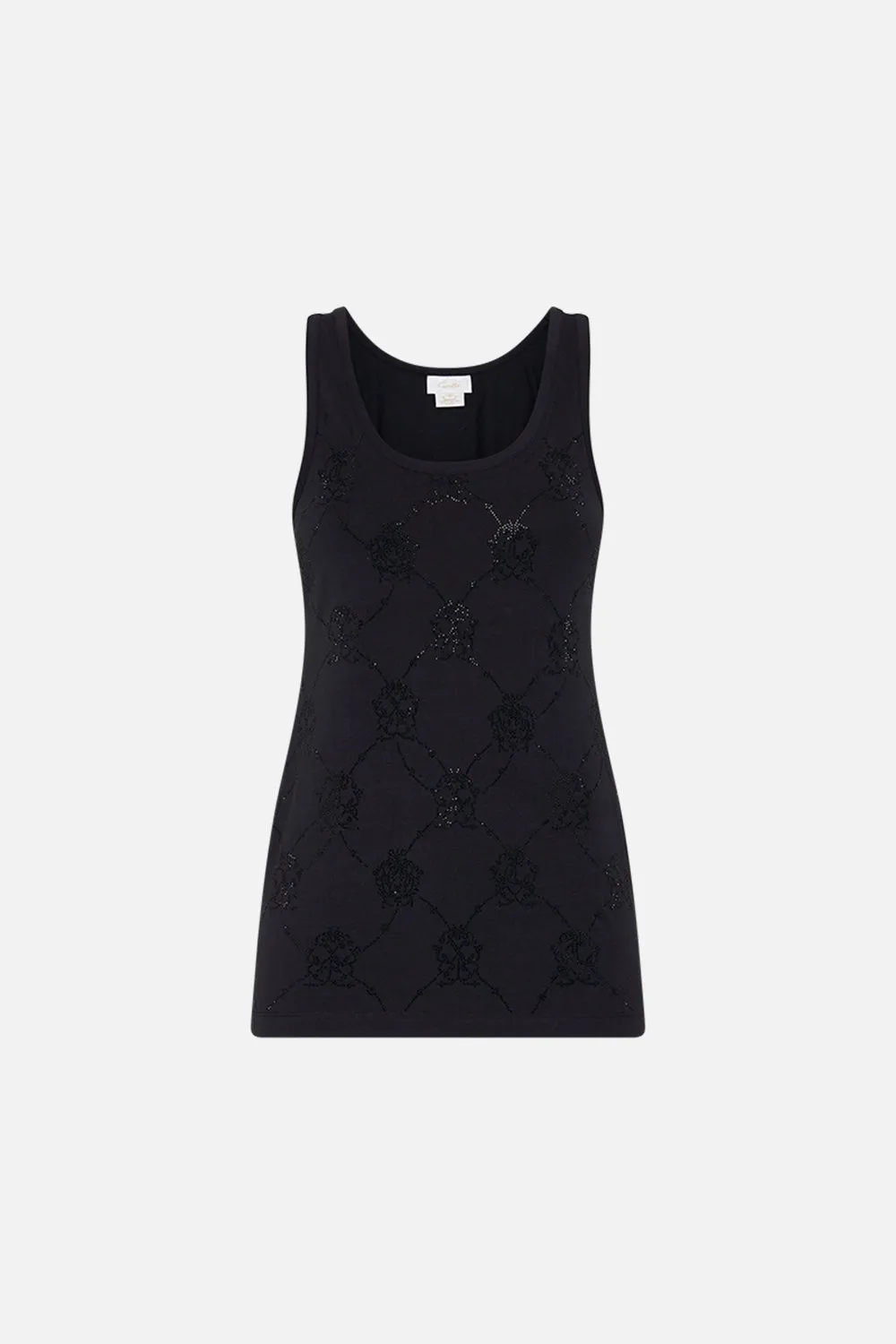 JERSEY SCOOP NECK TANK TOP AMSTERGLAM