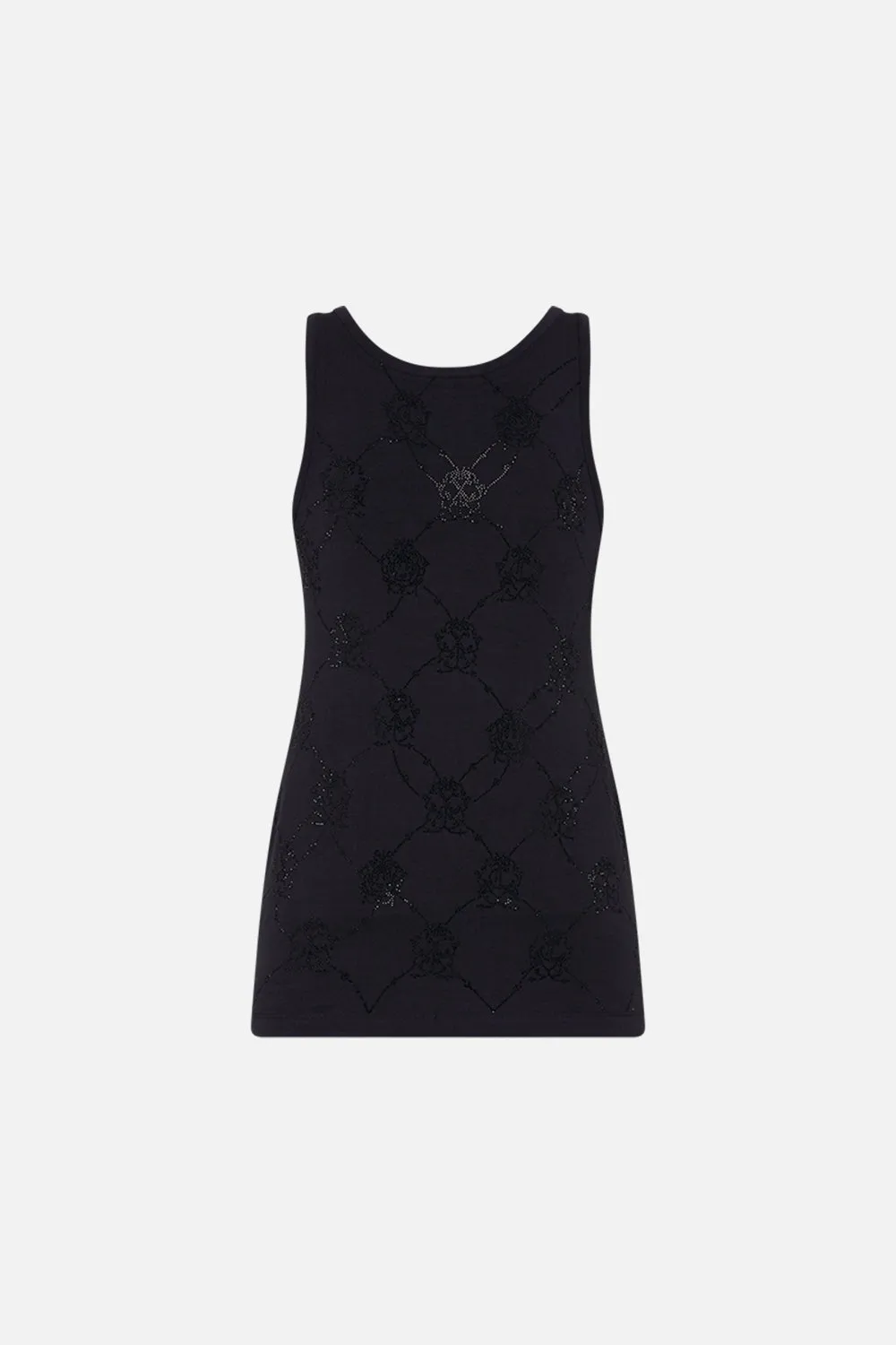 JERSEY SCOOP NECK TANK TOP AMSTERGLAM