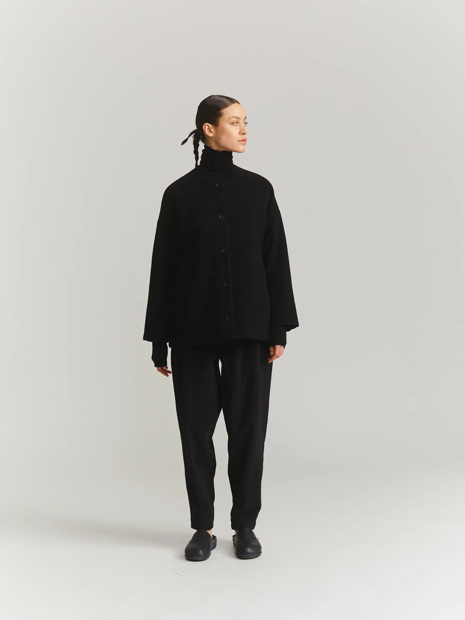 JULIA JACKET - KASPER - BLACK