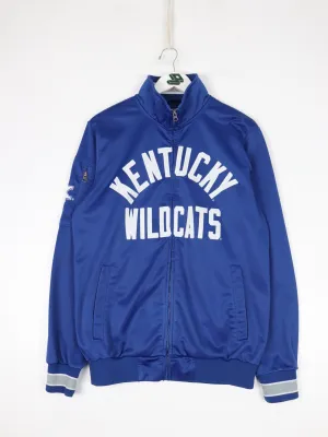 Kentucky Wildcats Track Jacket Mens Medium Blue College Full Zip