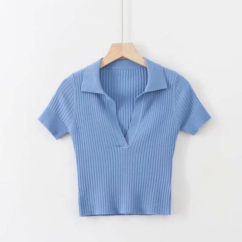 Knitted Crop Top