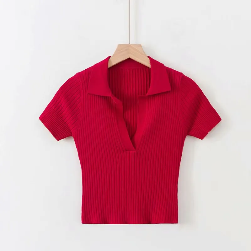 Knitted Crop Top
