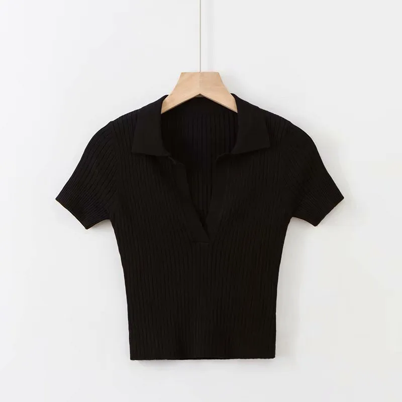 Knitted Crop Top