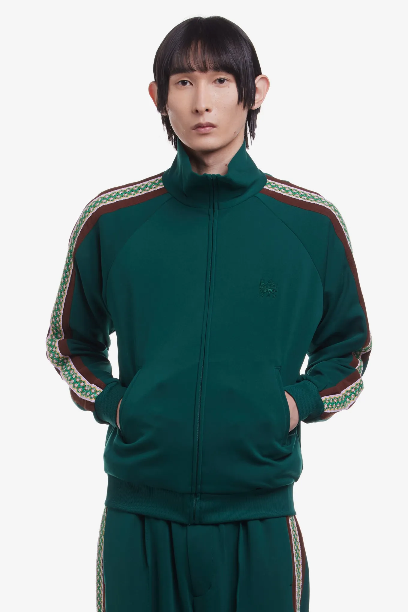 LACE TAPE TRACK JACKET