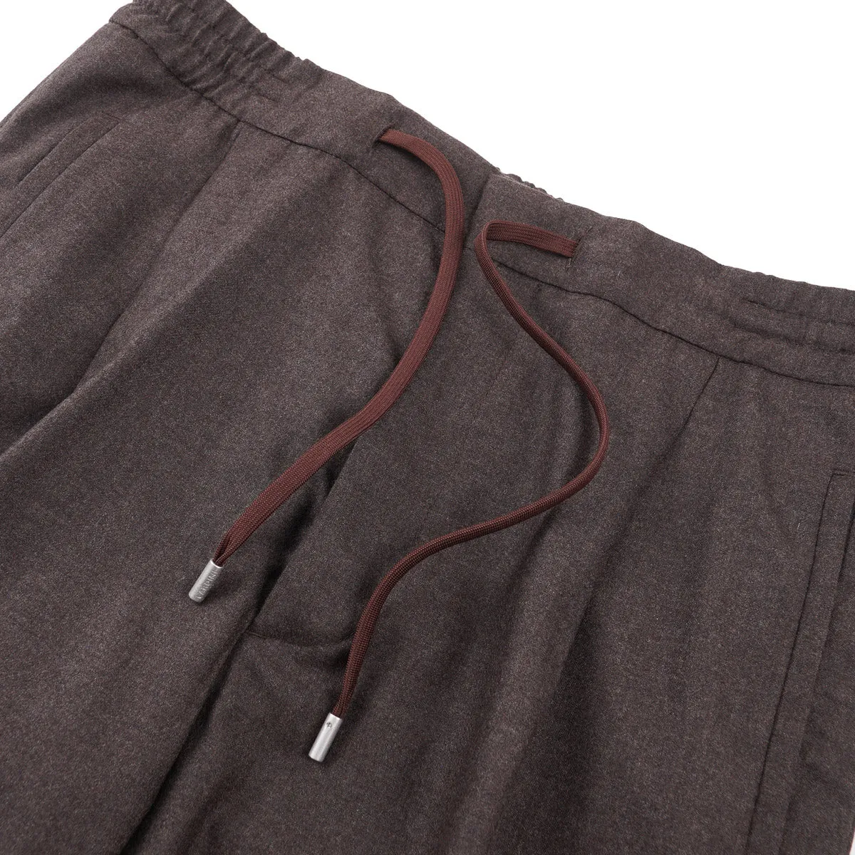 Lardini Cashmere Suit with Drawstring Pants