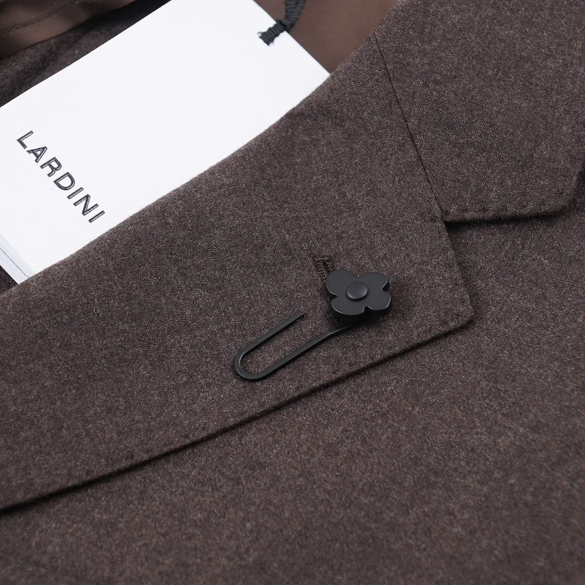 Lardini Cashmere Suit with Drawstring Pants
