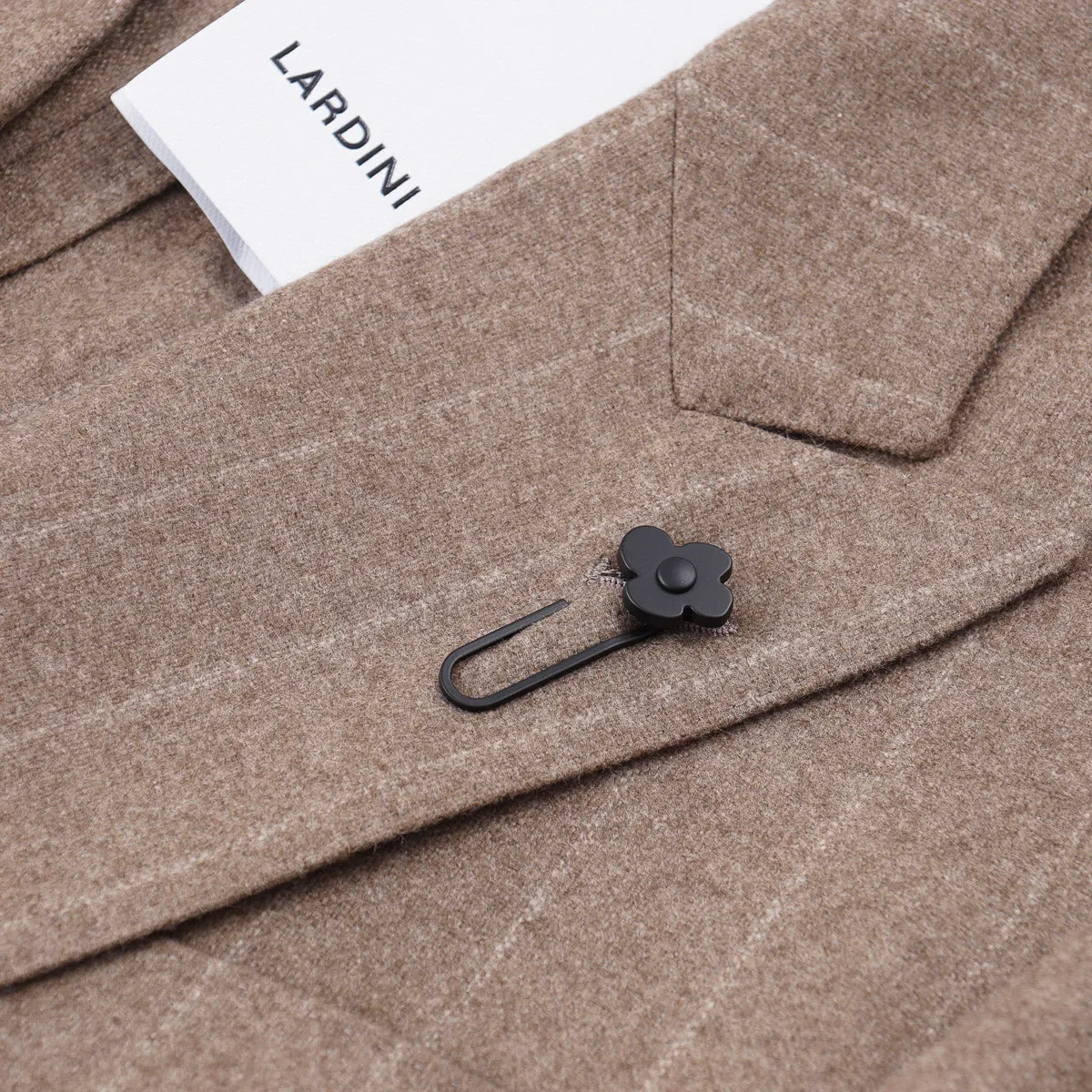 Lardini Suit in Pure Cashmere Flannel