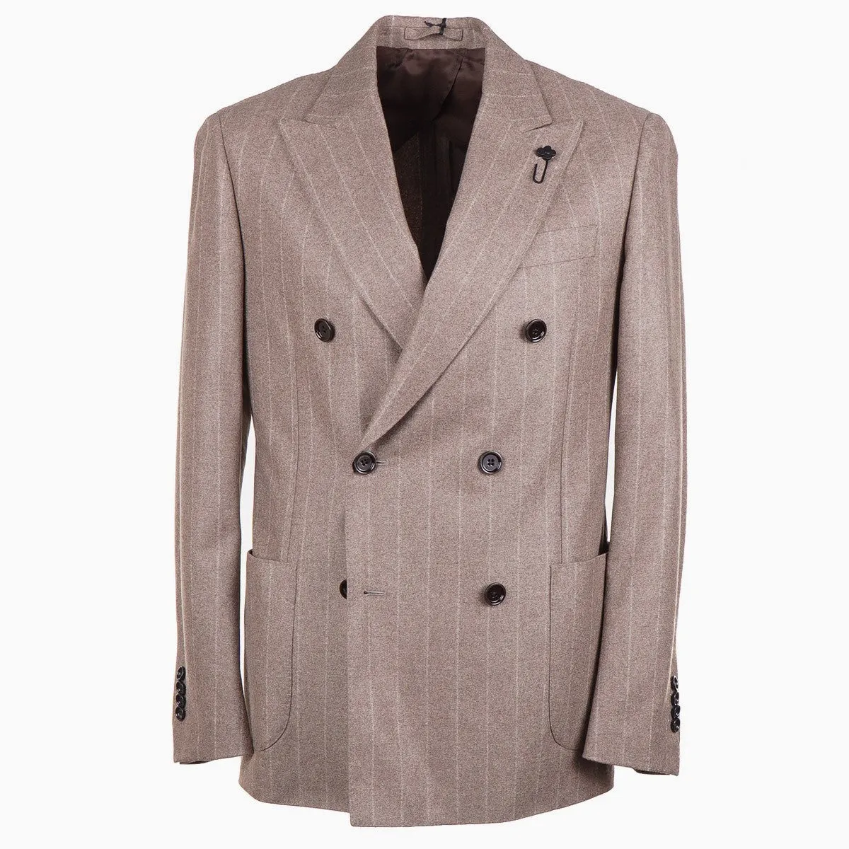Lardini Suit in Pure Cashmere Flannel