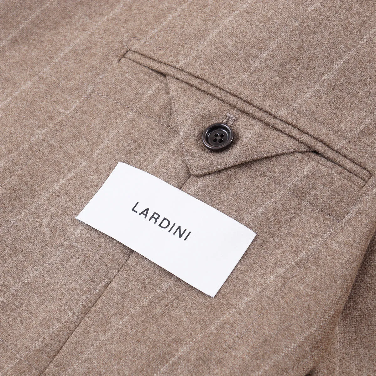 Lardini Suit in Pure Cashmere Flannel