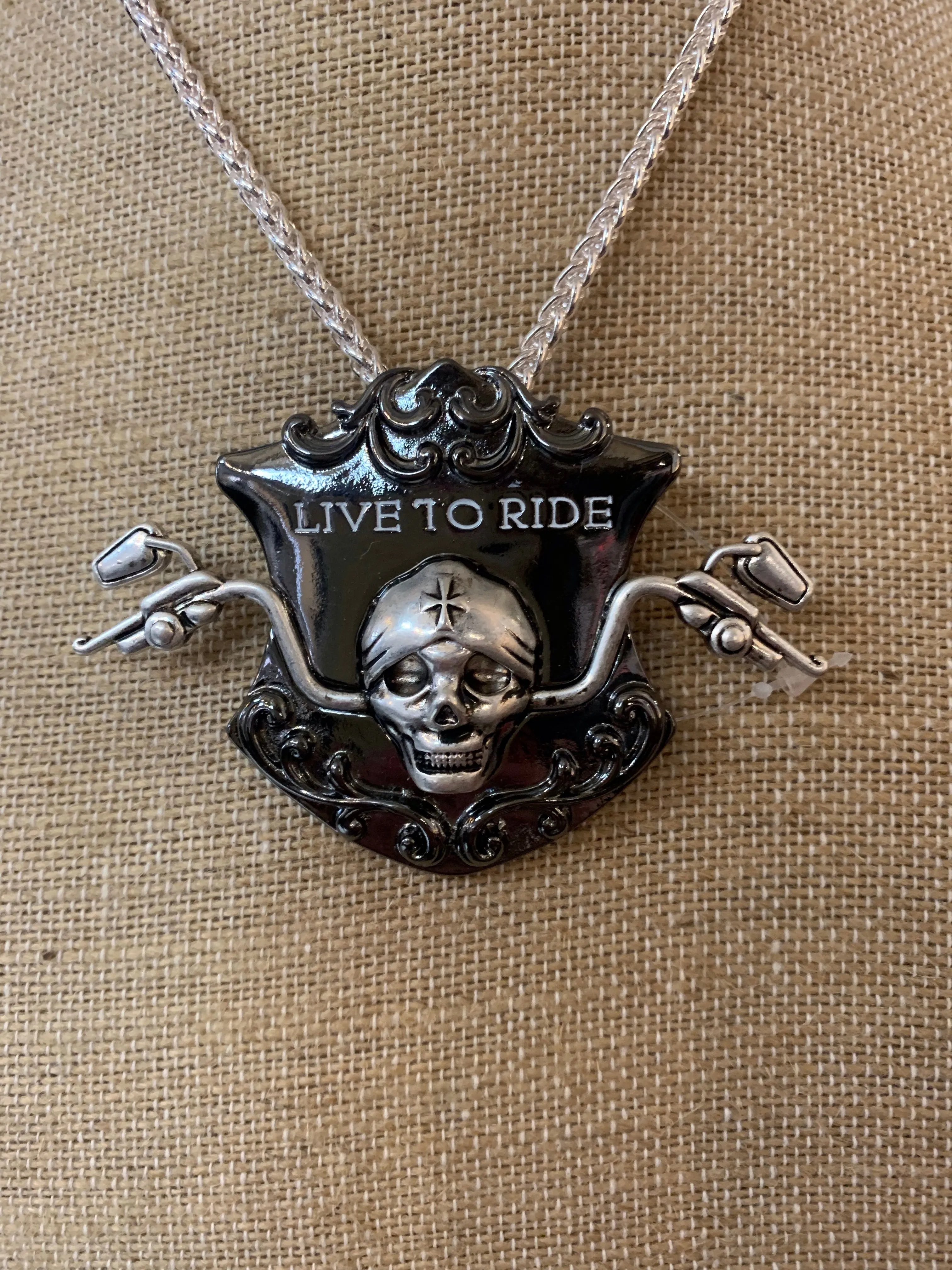 Live To Ride Necklace