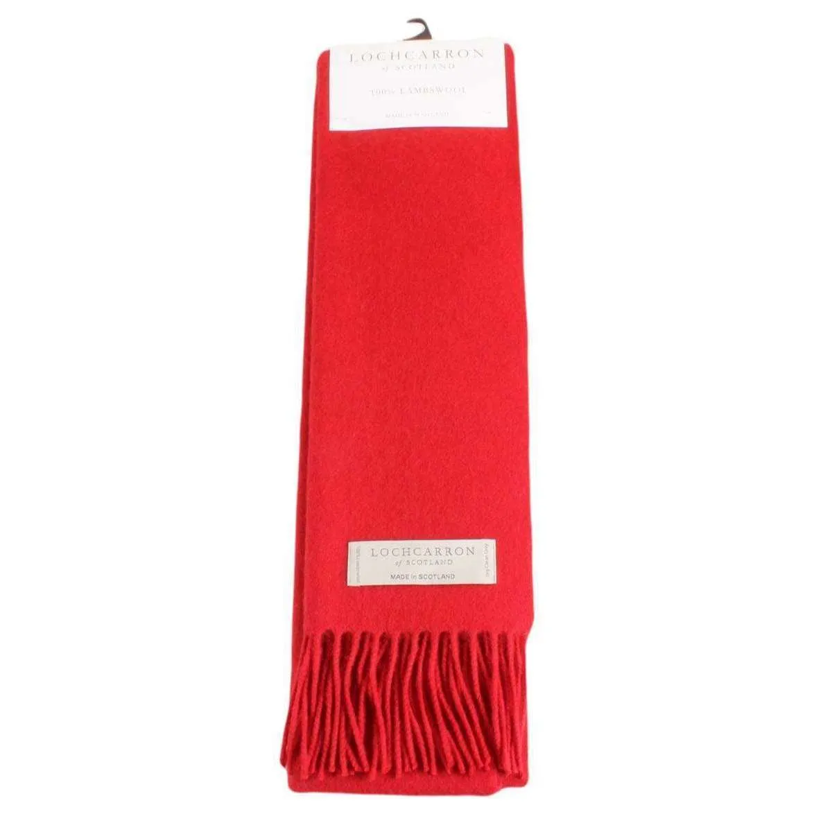 Locharron of Scotland Lambwool Scarf - Red