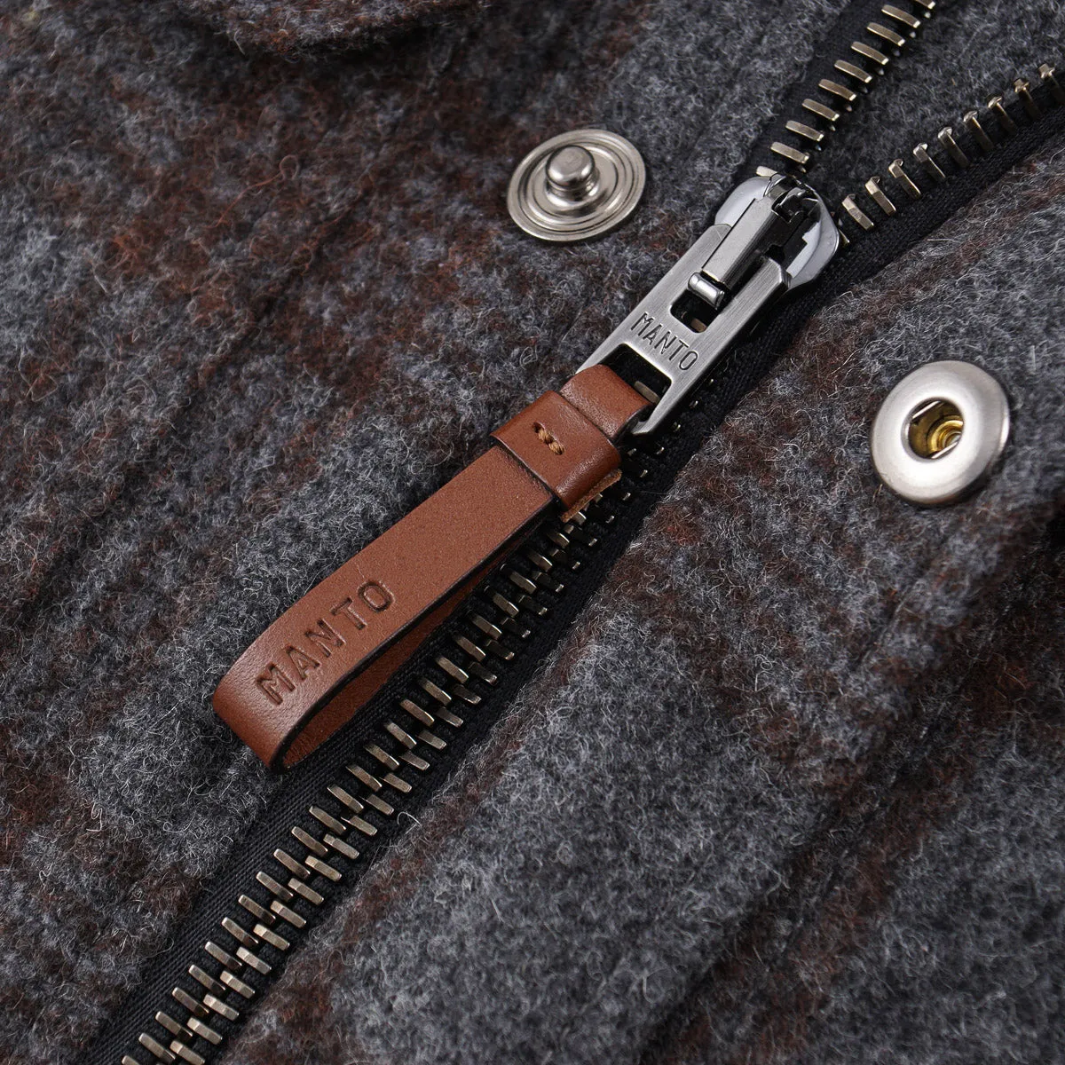 Manto Flannel Cashmere-Alpaca Jacket