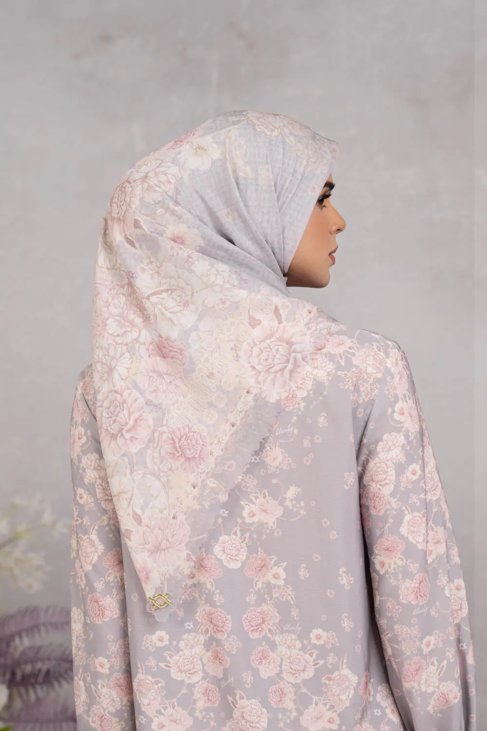 Marjorie Scarf Heather Blush