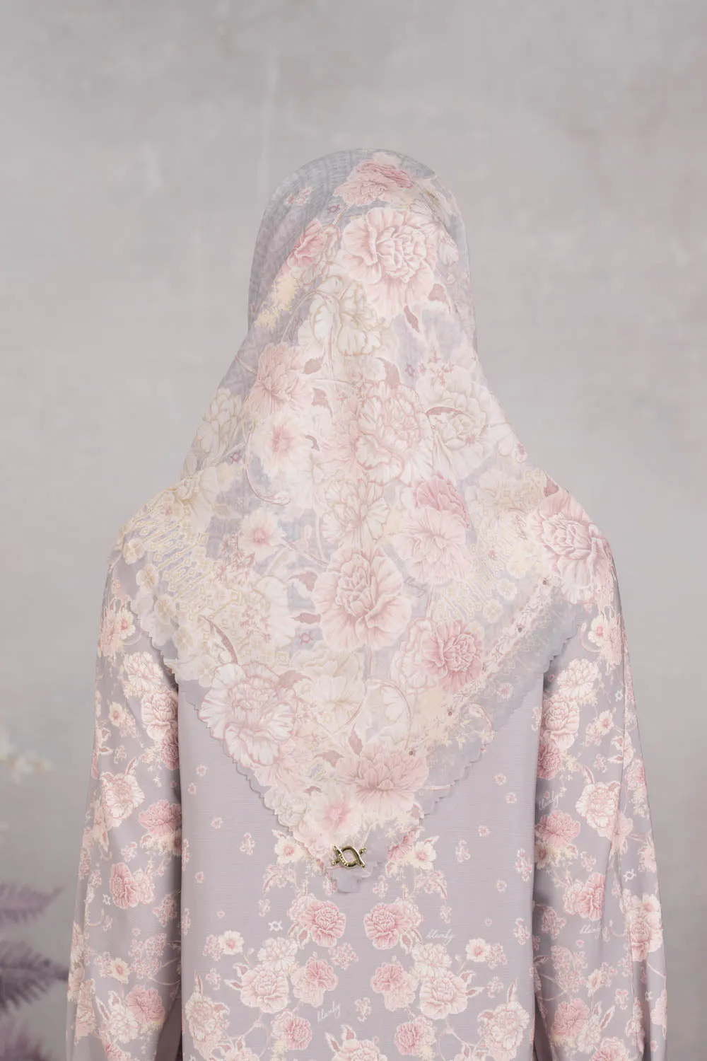 Marjorie Scarf Heather Blush