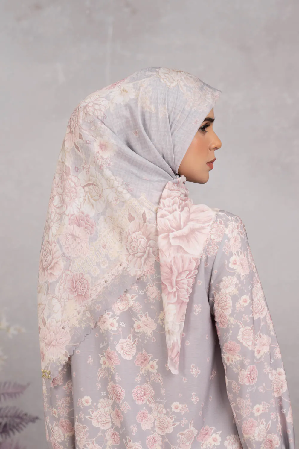 Marjorie Scarf Heather Blush