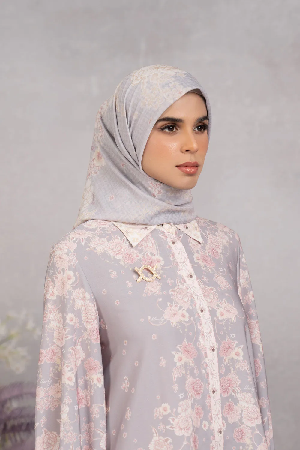 Marjorie Scarf Heather Blush