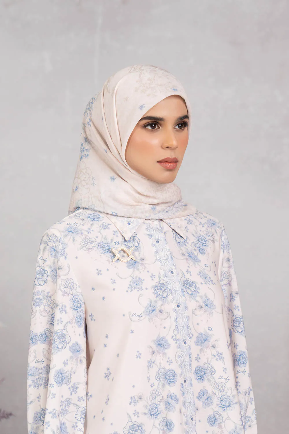 Marjorie Scarf Sky Mist