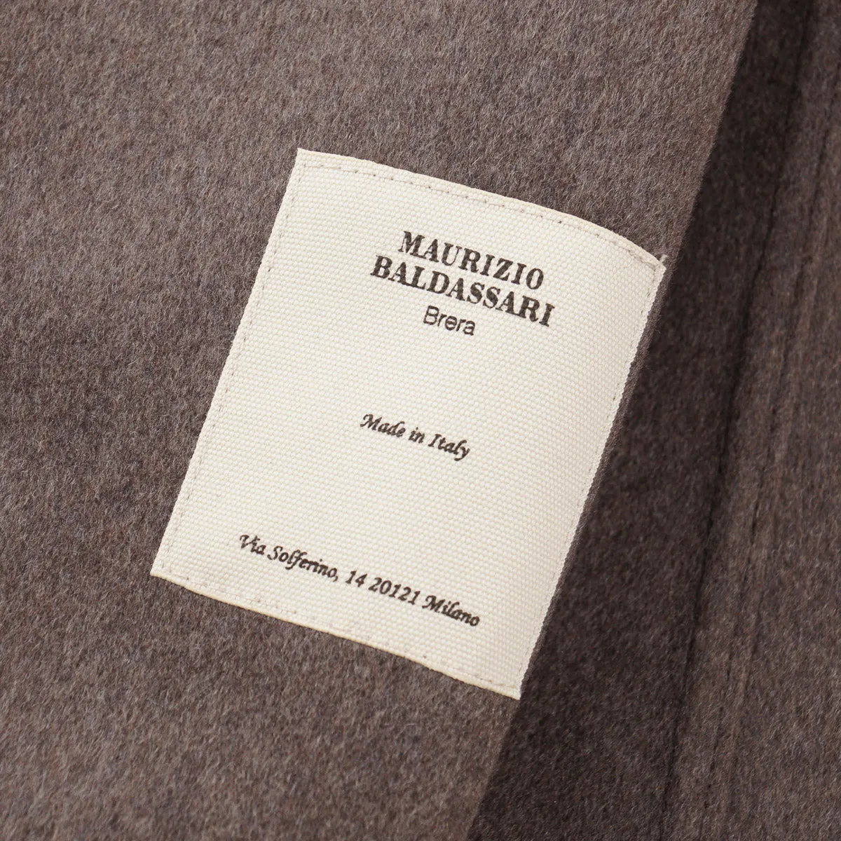 Maurizio Baldassari Cashmere-Lined Suede Jacket