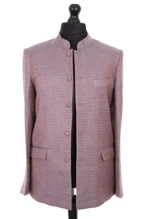 Mens Nehru Jacket in Copper Rose
