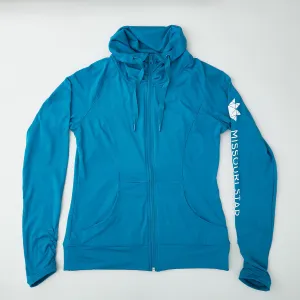 Missouri Star Ladies Sport-Wick Stretch Jacket - Peacock - 4XL