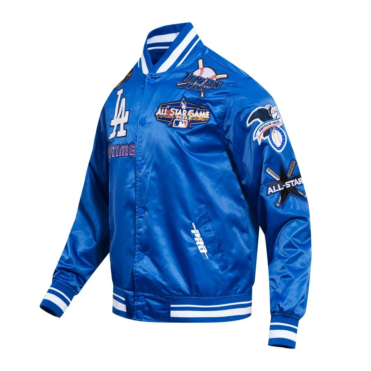 MLB LOS ANGELES DODGERS ALL STAR MEN'S TRACK JACKET (DODGER BLUE/WHITE)