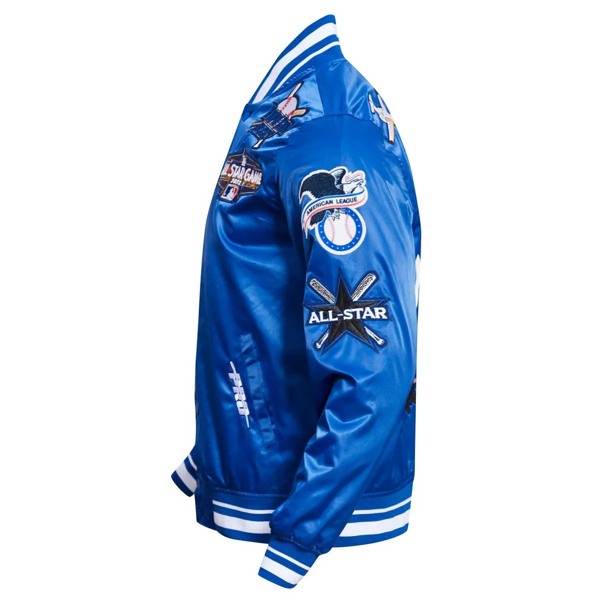 MLB LOS ANGELES DODGERS ALL STAR MEN'S TRACK JACKET (DODGER BLUE/WHITE)
