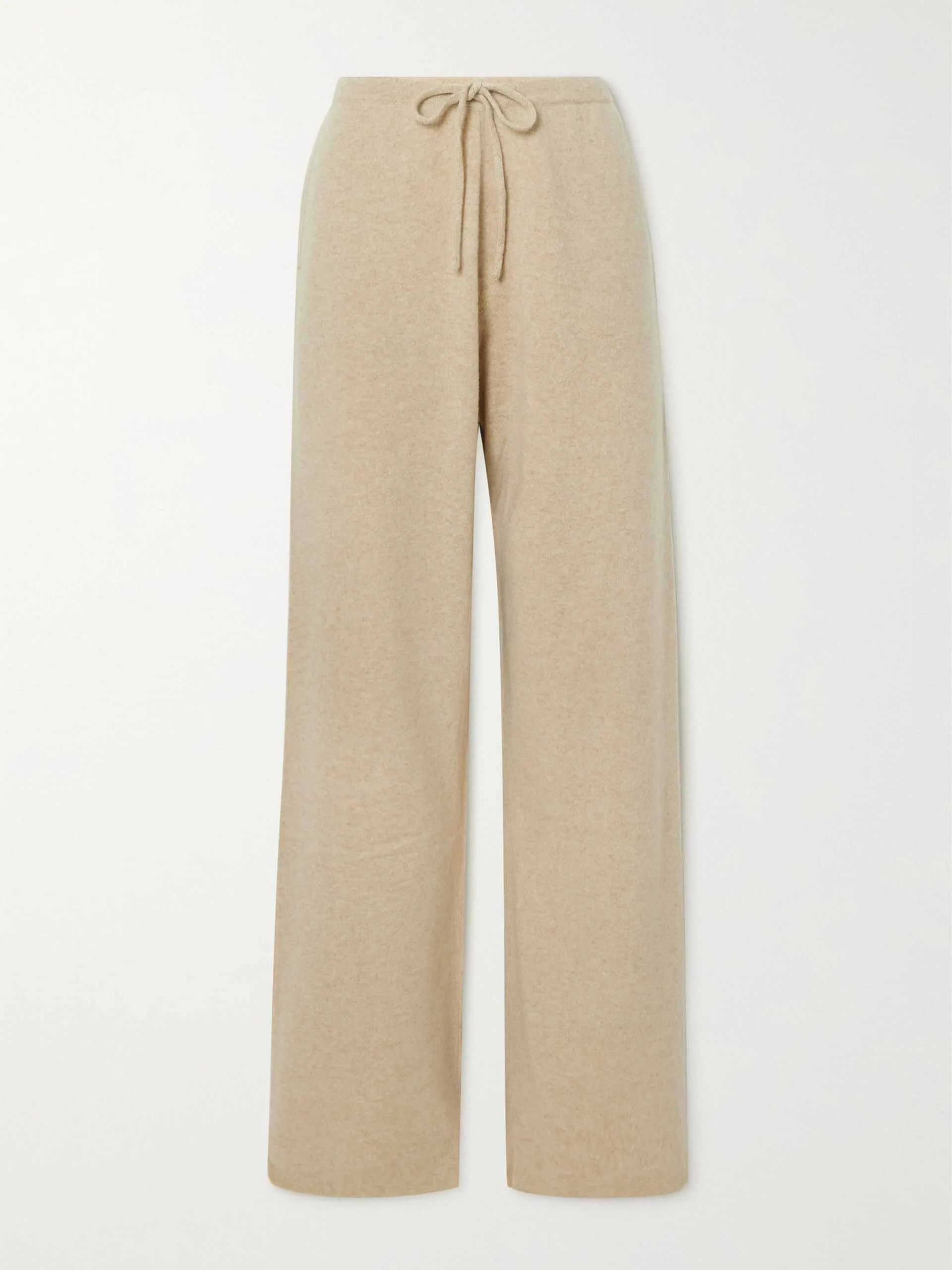 N°142 Run cashmere-blend track pants