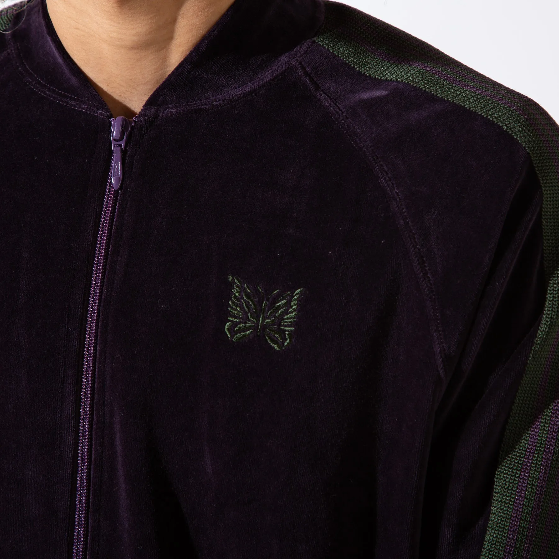 NEEDLES | VELOUR TRACK JACKET
