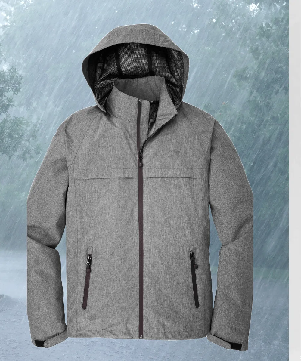 NEW Men's Packable, Hooded Waterproof Rain - 3 Colors Available, Size XS to M