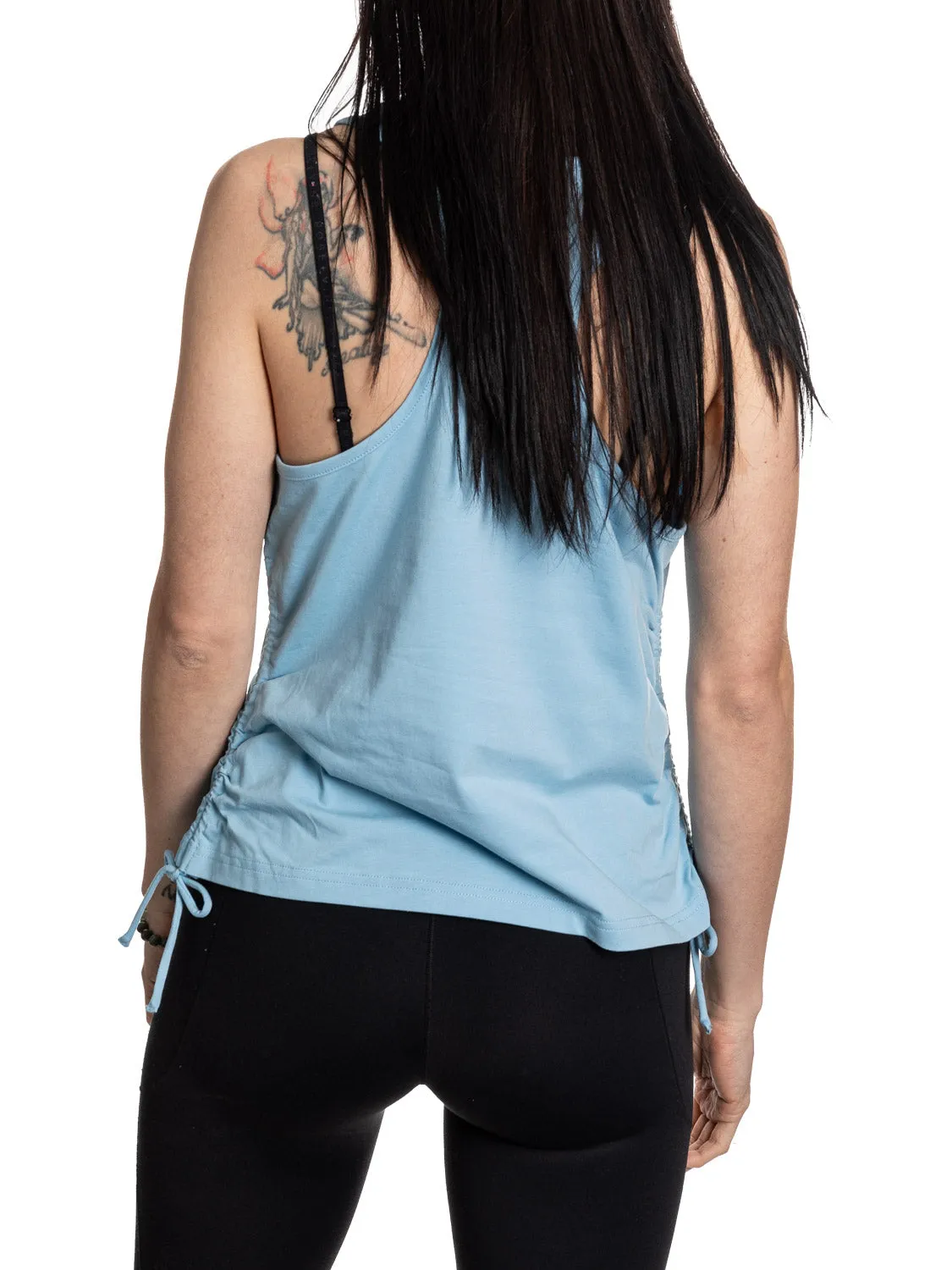 New York Rangers Women's Adjustable Jersey Knit Tank Top