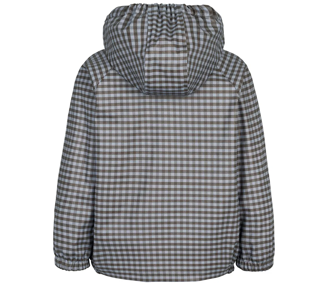 Obo Set, Rainwear set - Espresso Check