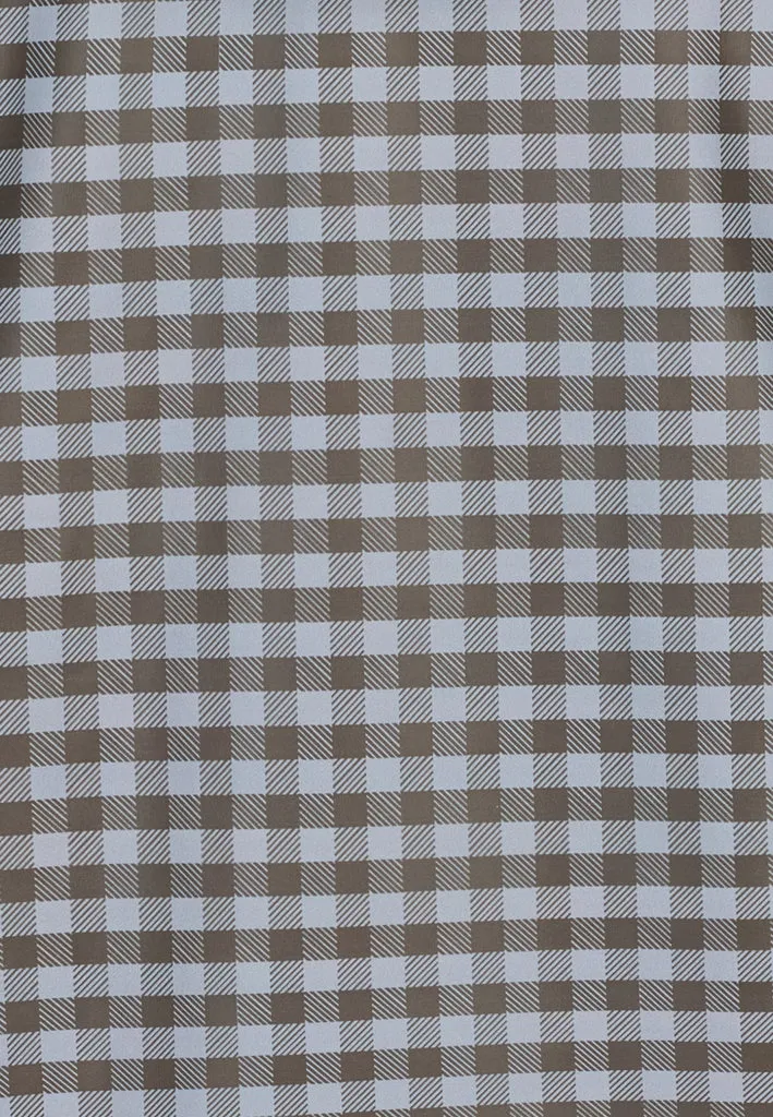 Obo Set, Rainwear set - Espresso Check
