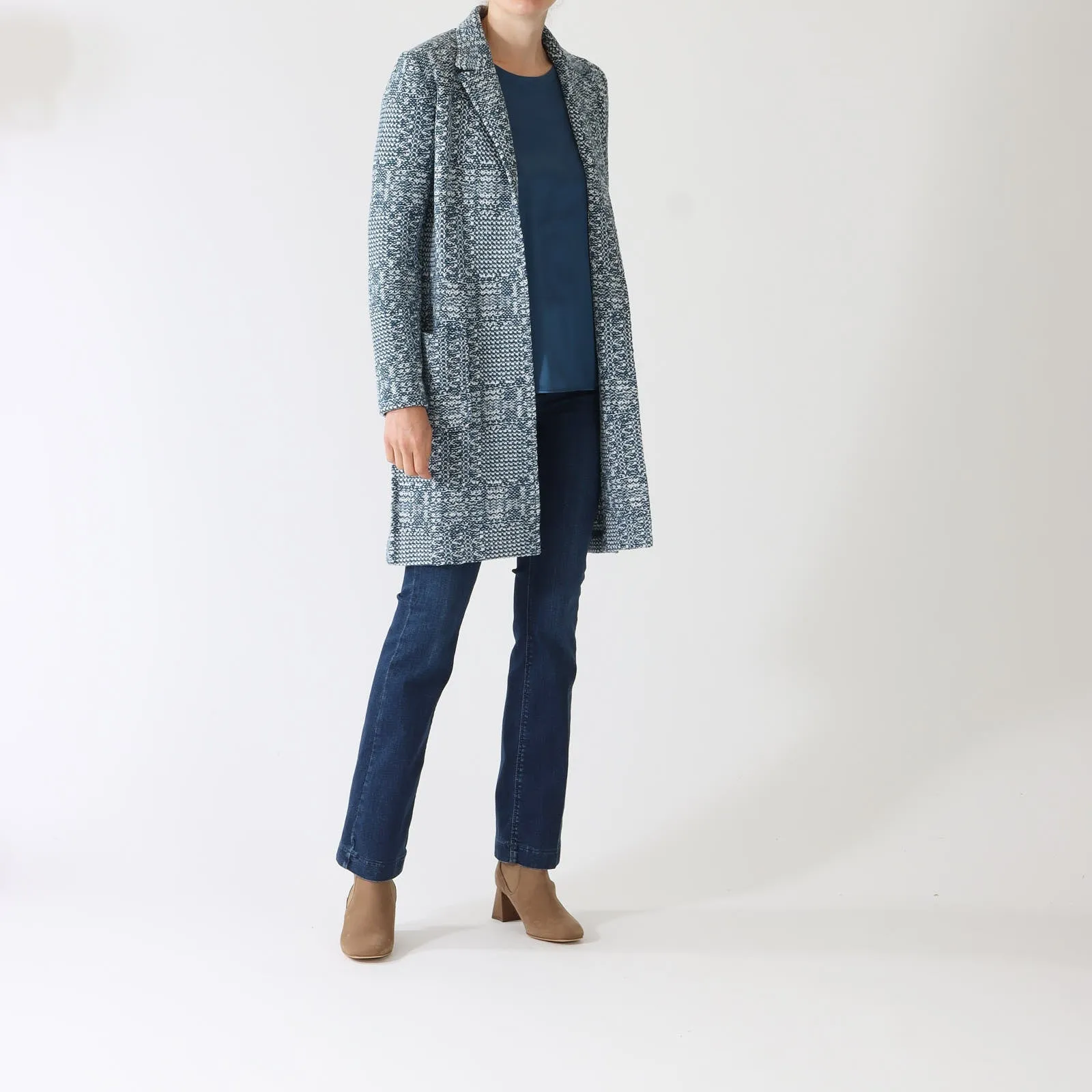 Oceano Bianco Rotella Knit Jacket