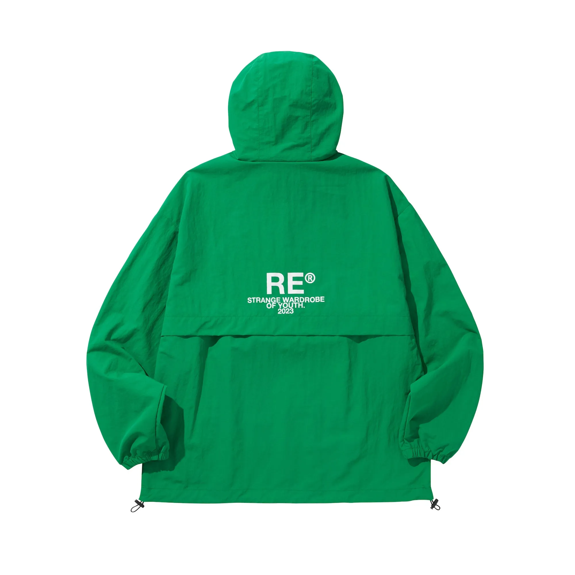 PACKABLE ANORAK JACKET / GREEN