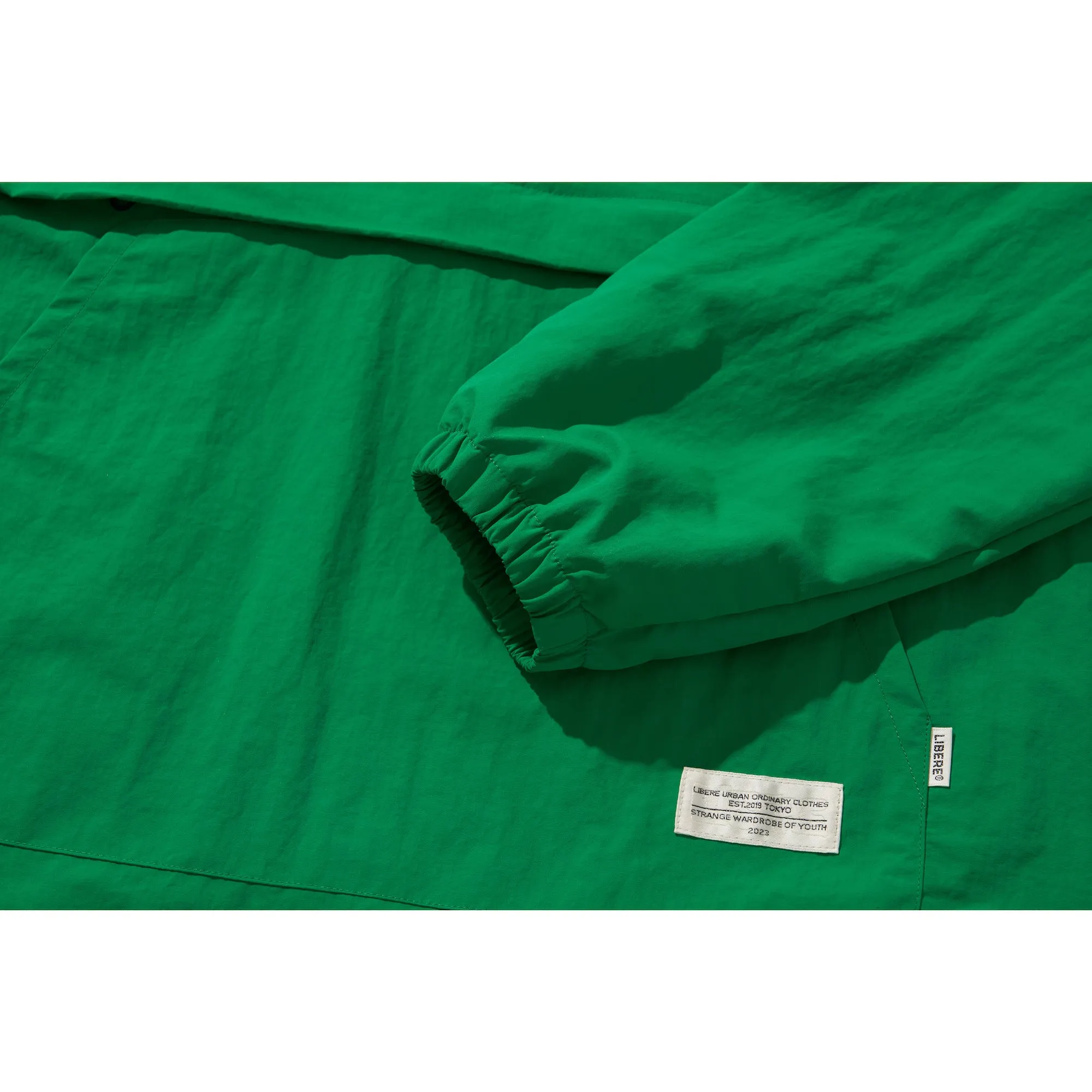 PACKABLE ANORAK JACKET / GREEN