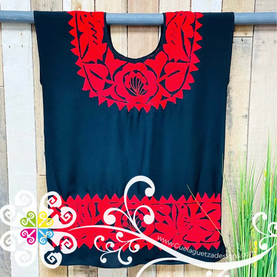 Pajaros Embroider Top - Blusa Doble Bordado