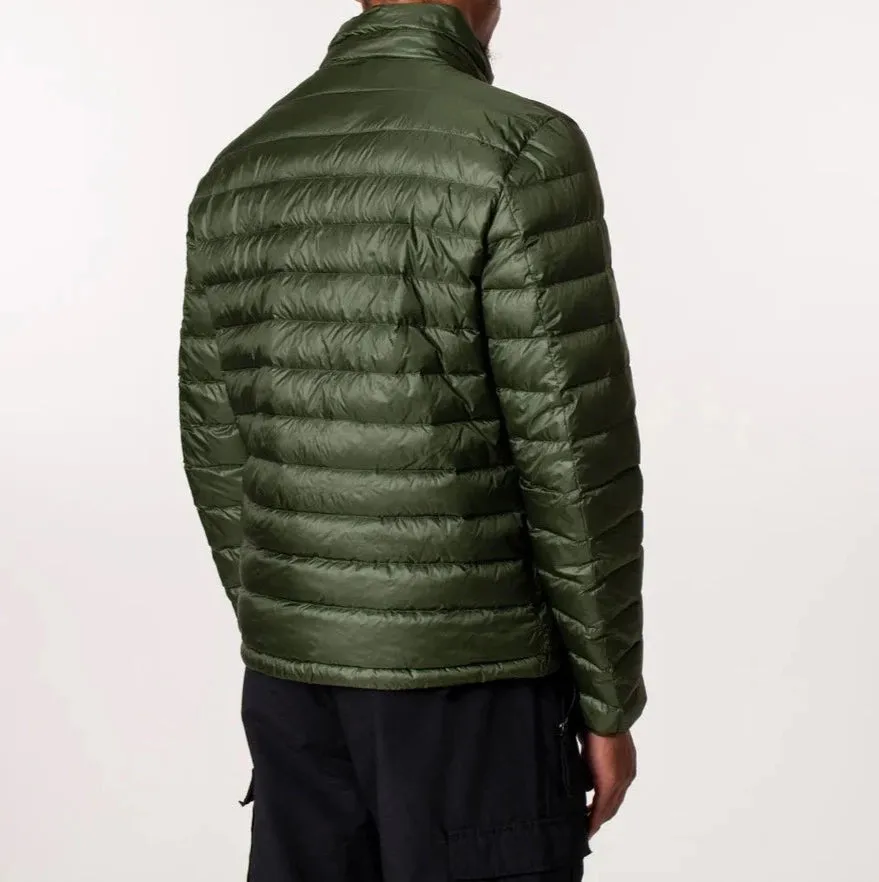 Paul & Shark Ultralight Down Jacket with Detachable Hood | Military Green