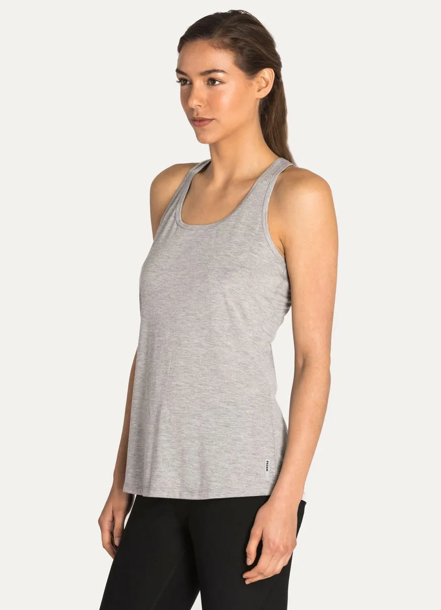 Prime Twist T-Back Scoopneck Tank