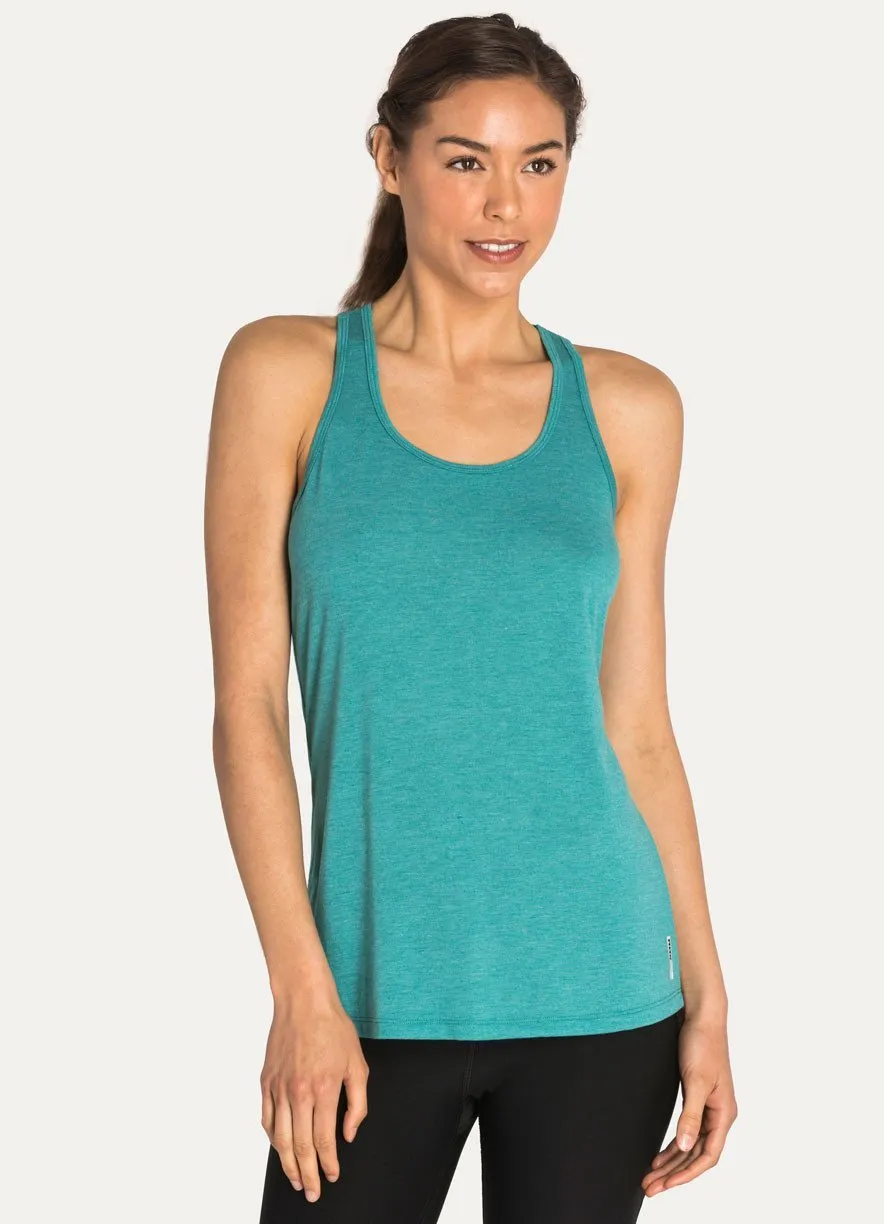 Prime Twist T-Back Scoopneck Tank
