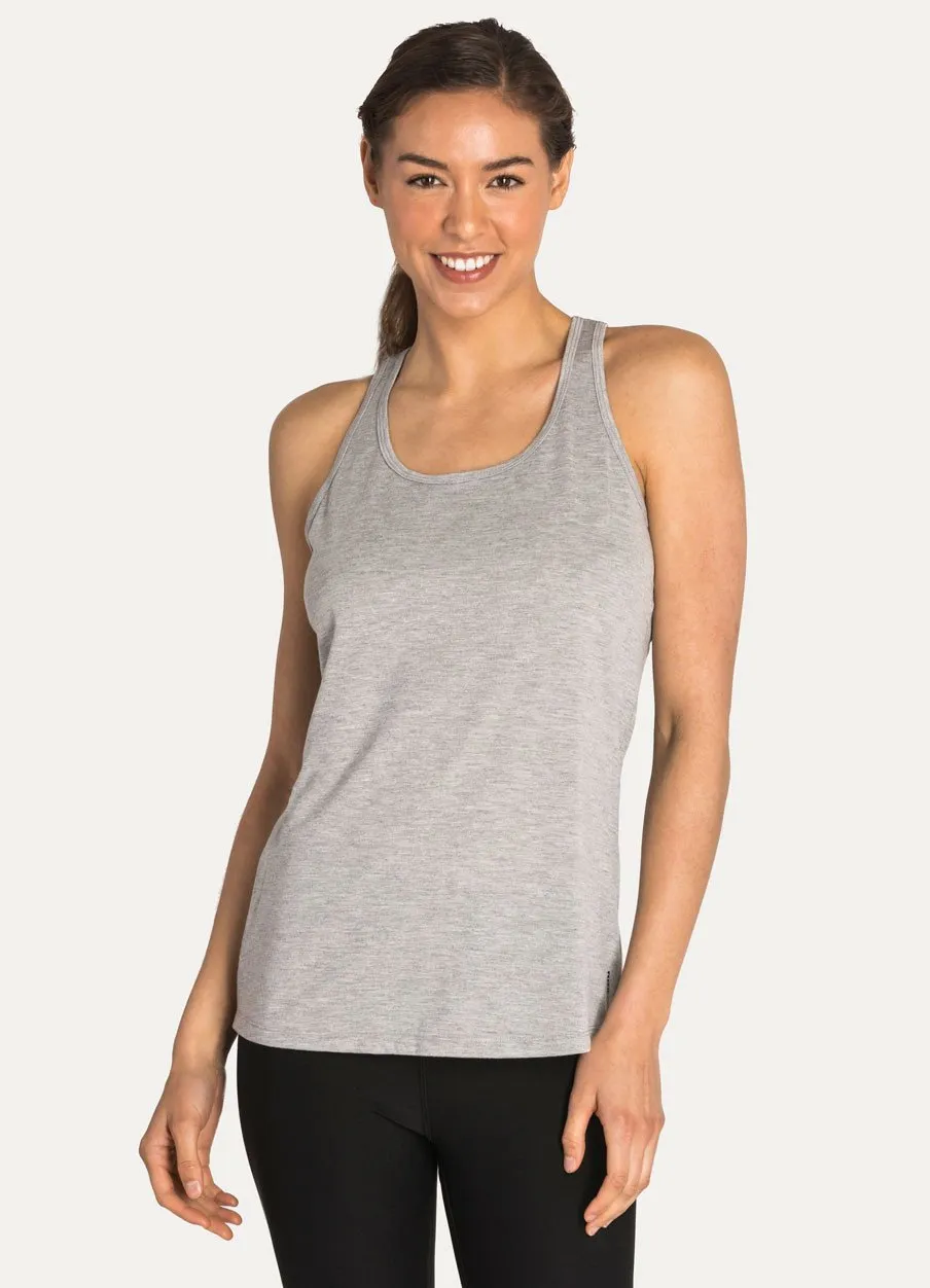 Prime Twist T-Back Scoopneck Tank