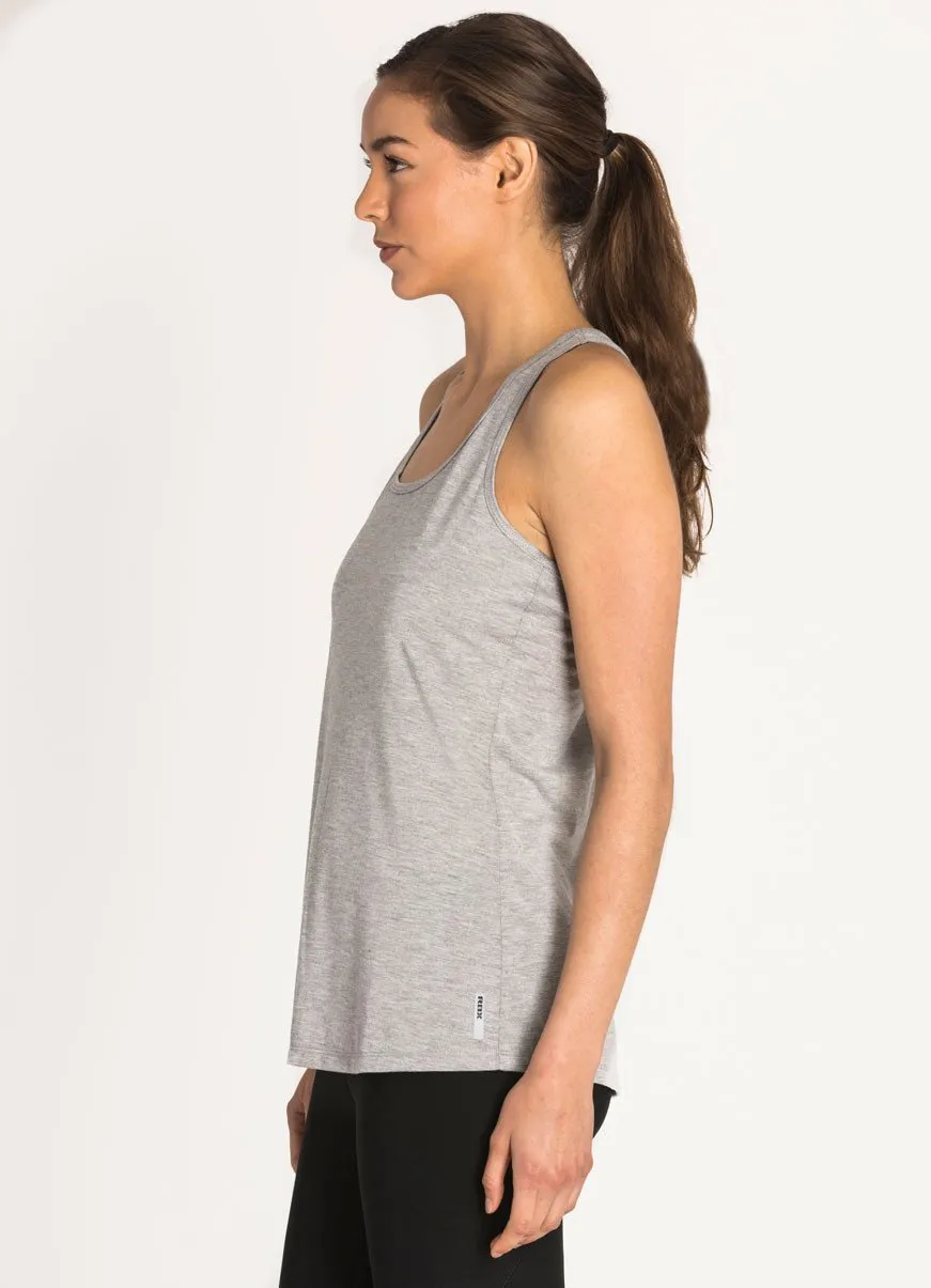 Prime Twist T-Back Scoopneck Tank