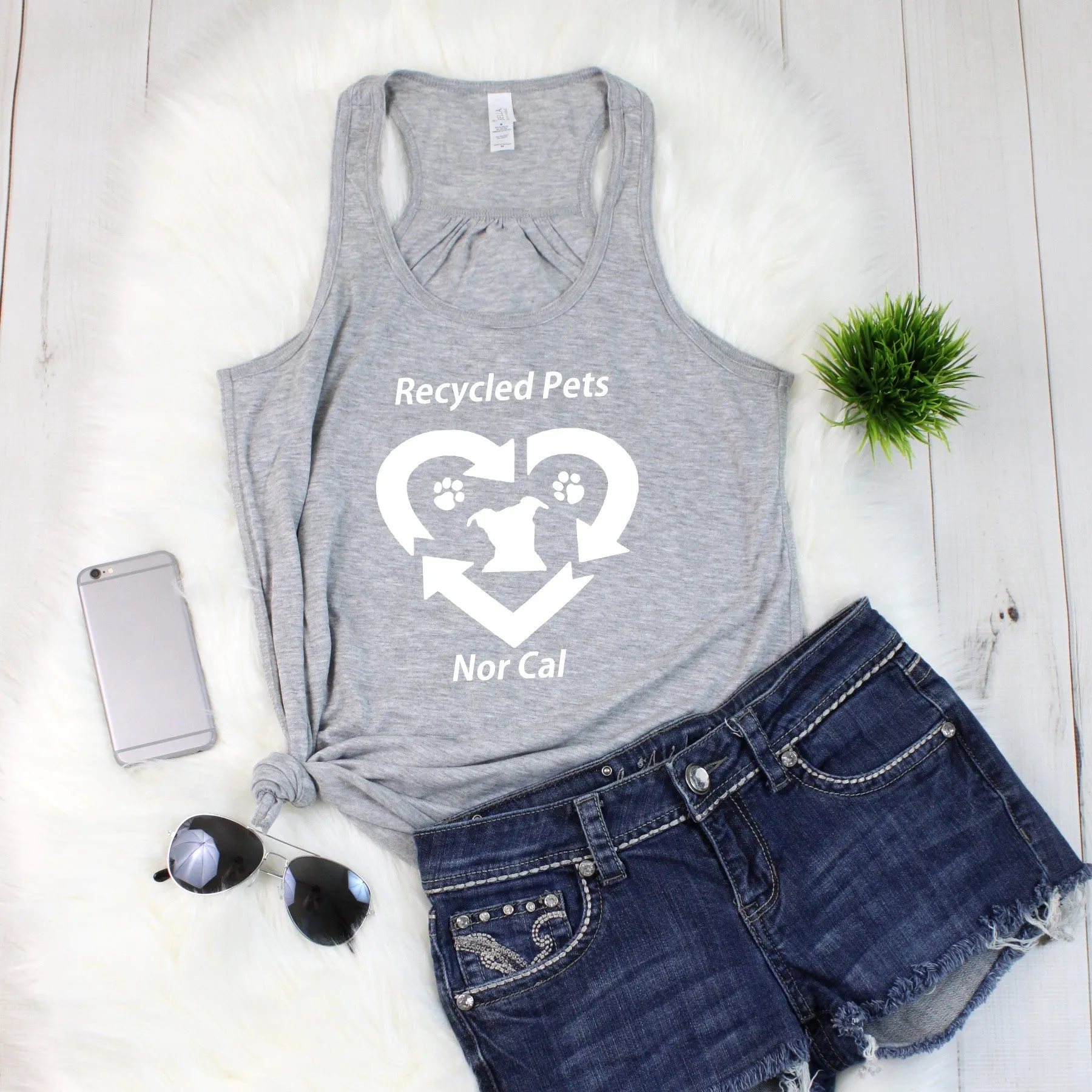 Recycled Pet NorCal Flowy Tank