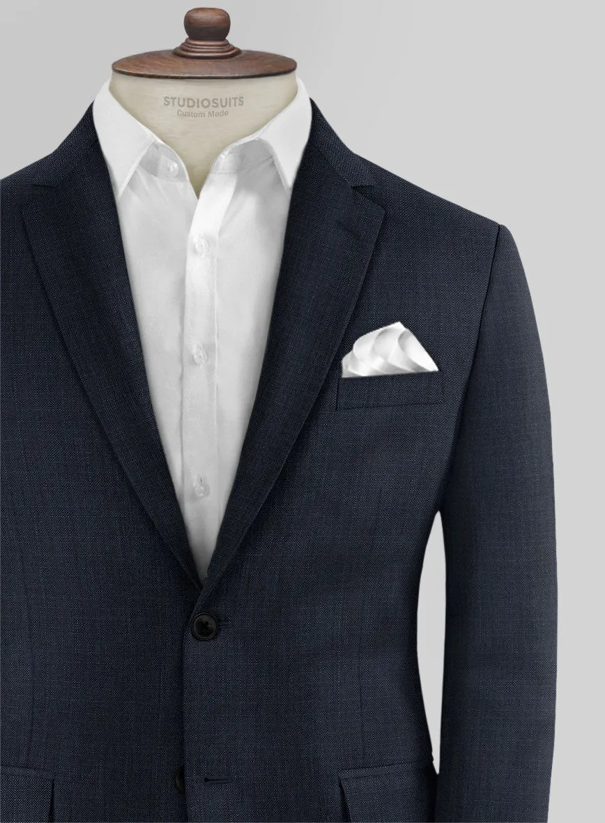 Reda Cashmere Blue Checks Wool Jacket