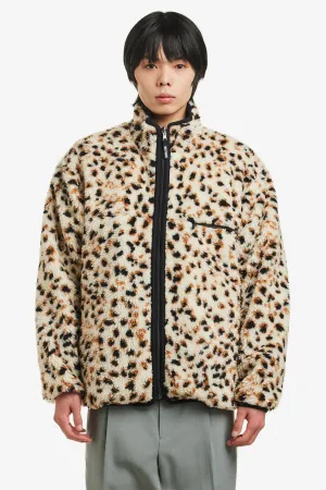 REVERSIBLE LEOPARD BOA JACKET