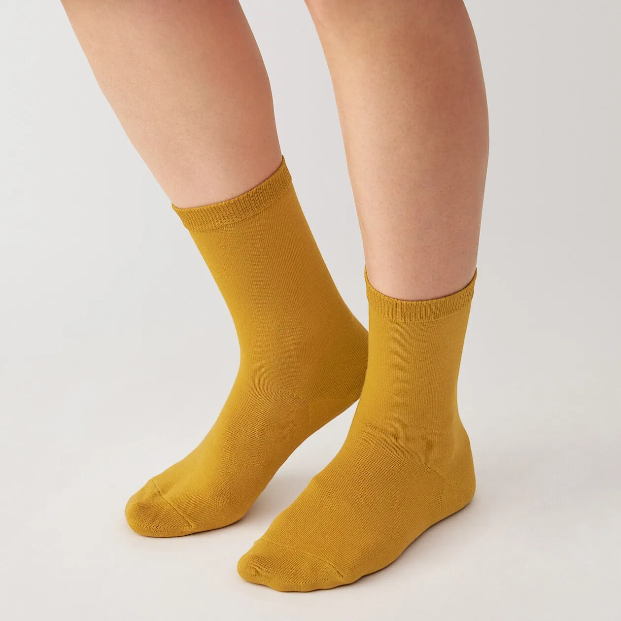Right Angle 3 Layer Loose Top Socks